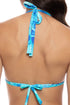 Luli Fama Aqua Dreams Triangle Halter Top